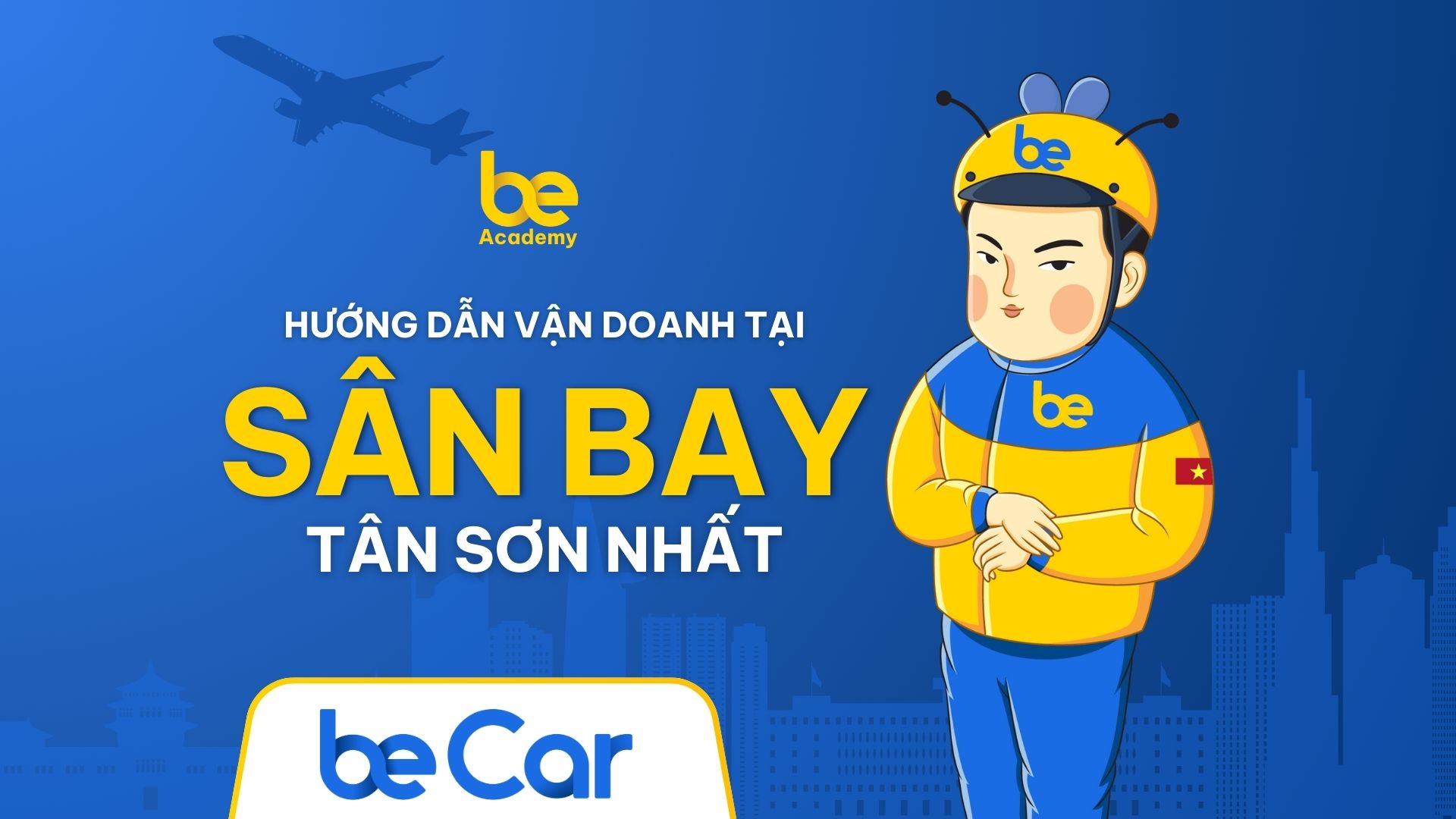beCar - Hướng dẫn hoạt động tại Sân bay Tân Sơn Nhất
