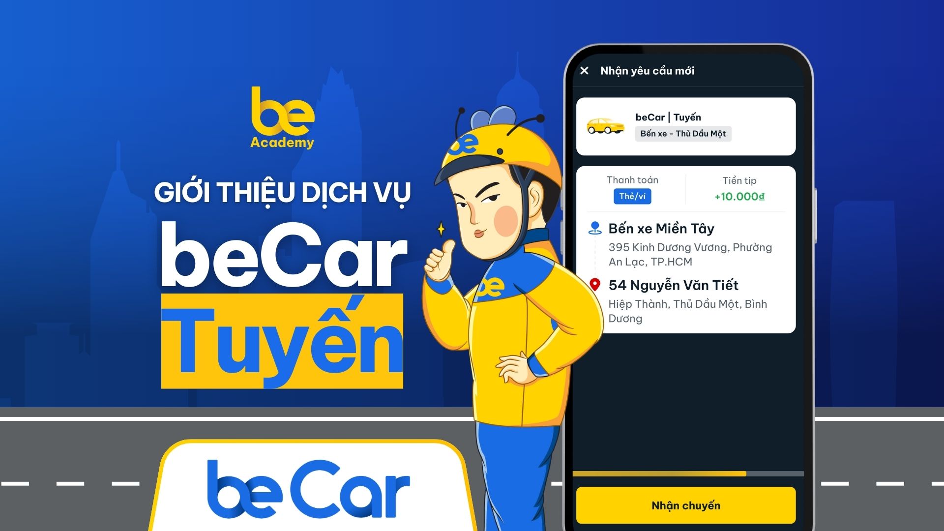 Dịch vụ beCar Tuyến