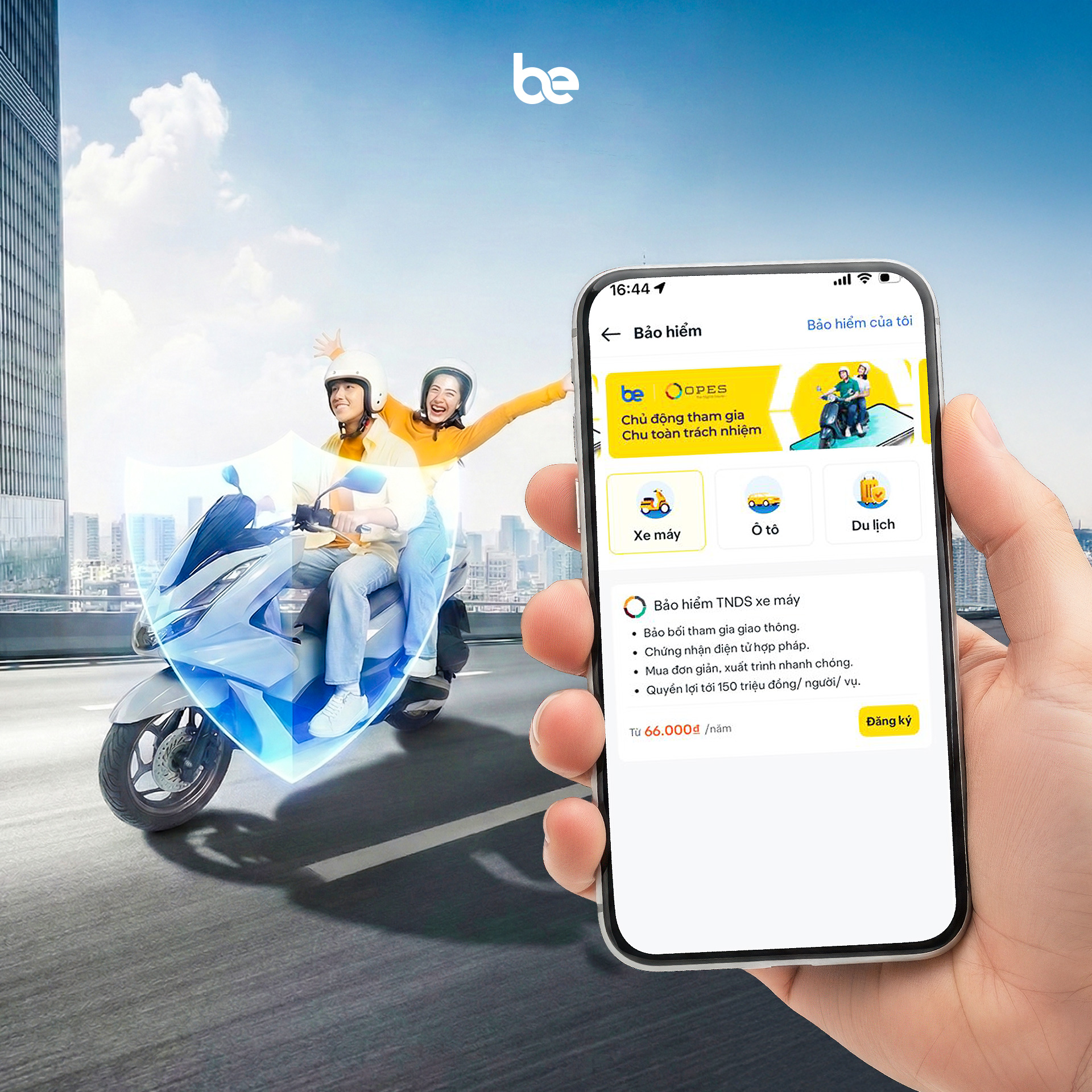 Bảo hiểm tai nạn dân sự xe máy