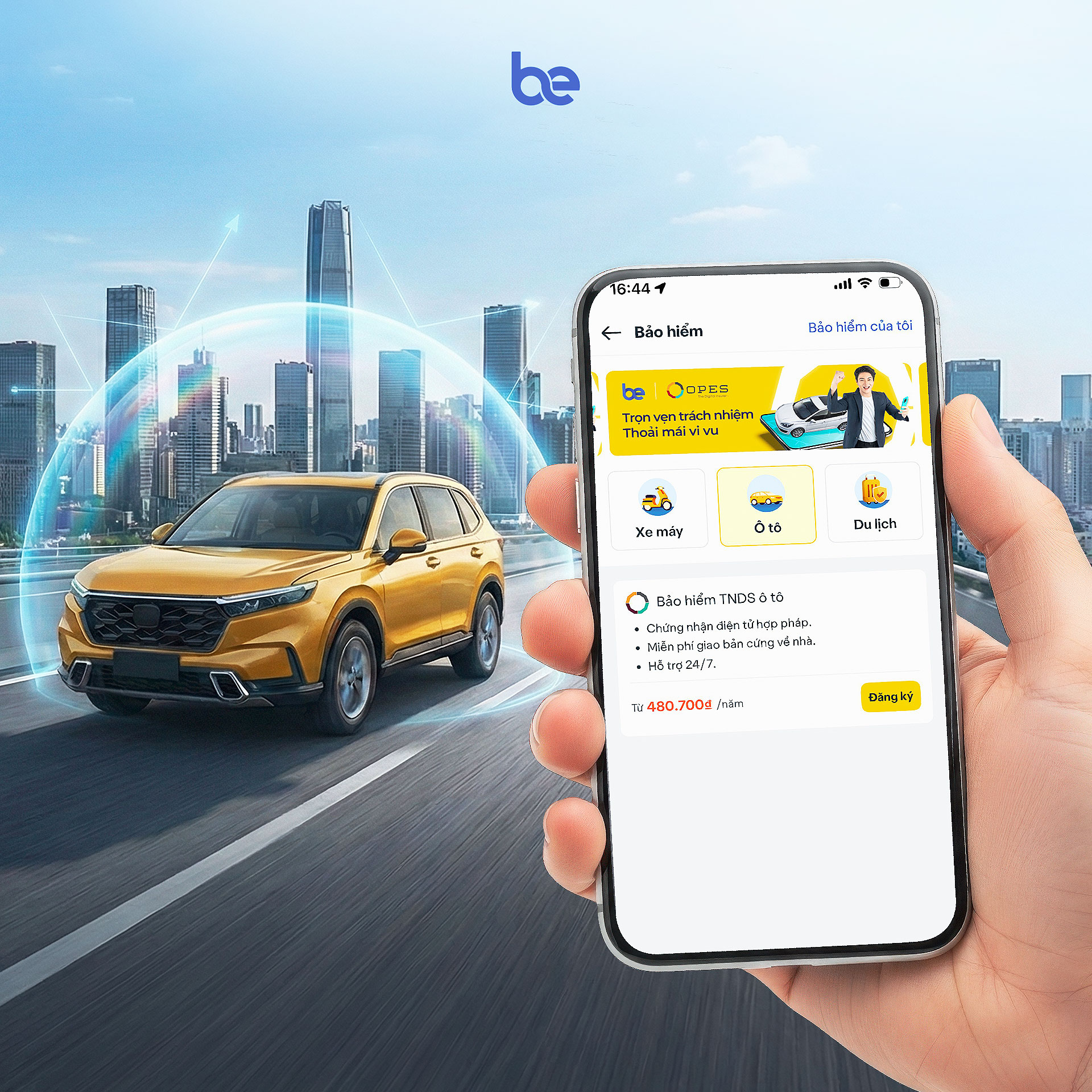 Bảo hiểm tai nạn dân sự xe ô tô