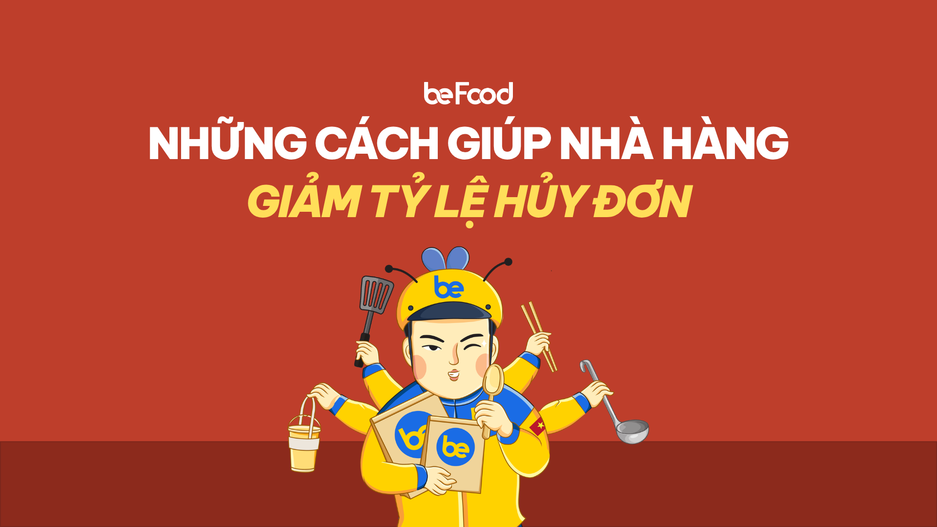 Những cách giúp Nhà hàng giảm tỷ lệ hủy đơn